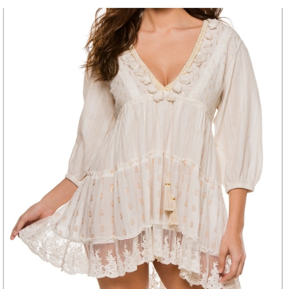 Z&L Europe mini dress, beach cover up